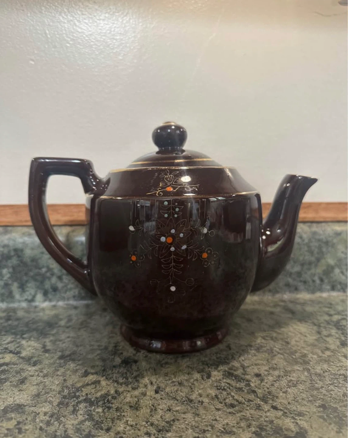 Japanese Moriage Teapot - photo 2