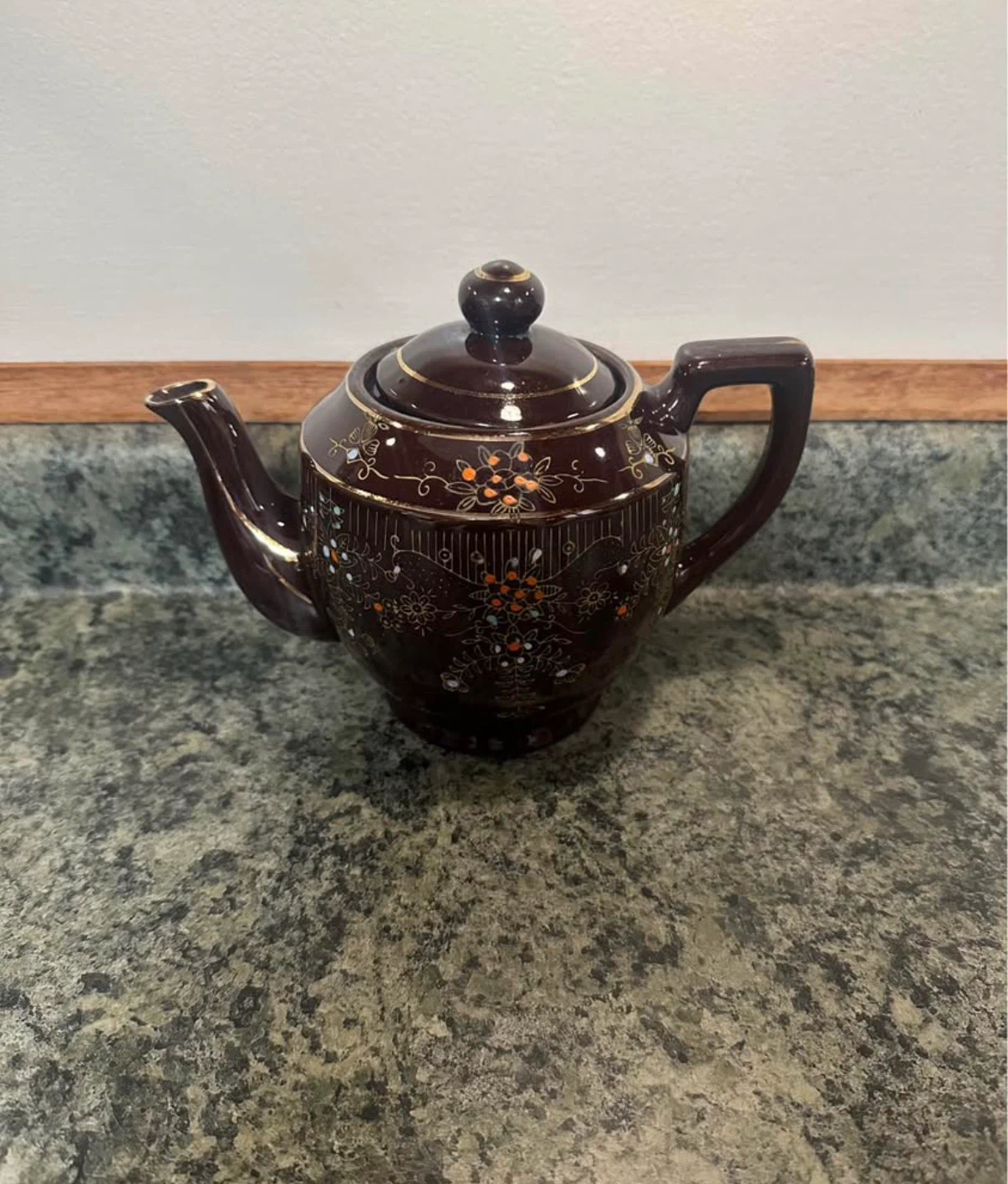 Japanese Moriage Teapot - photo 5