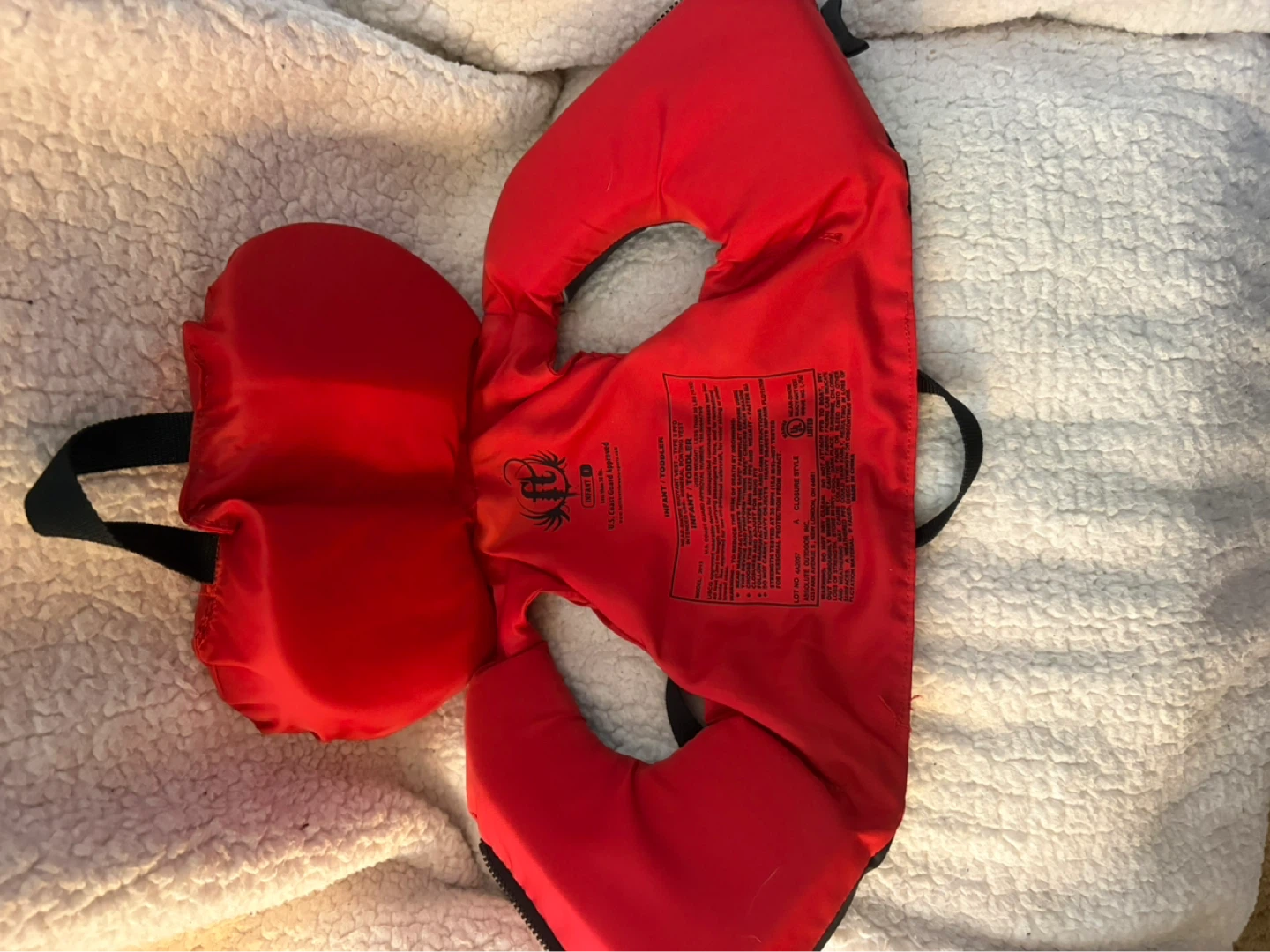 Full Throttle Infant Toddler Life Vest - photo 2