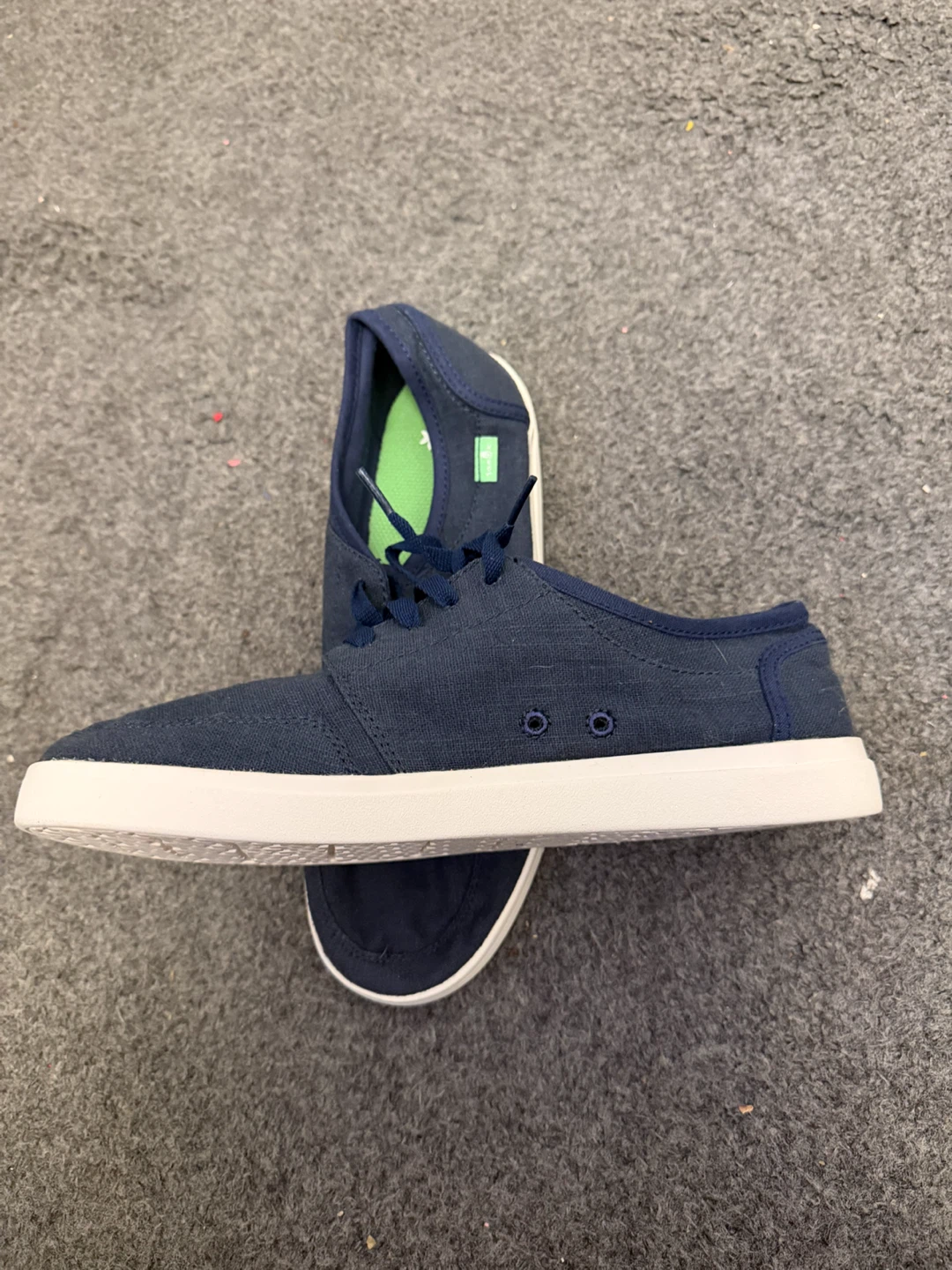 Sanuk Navy Blue Sneakers Size 9