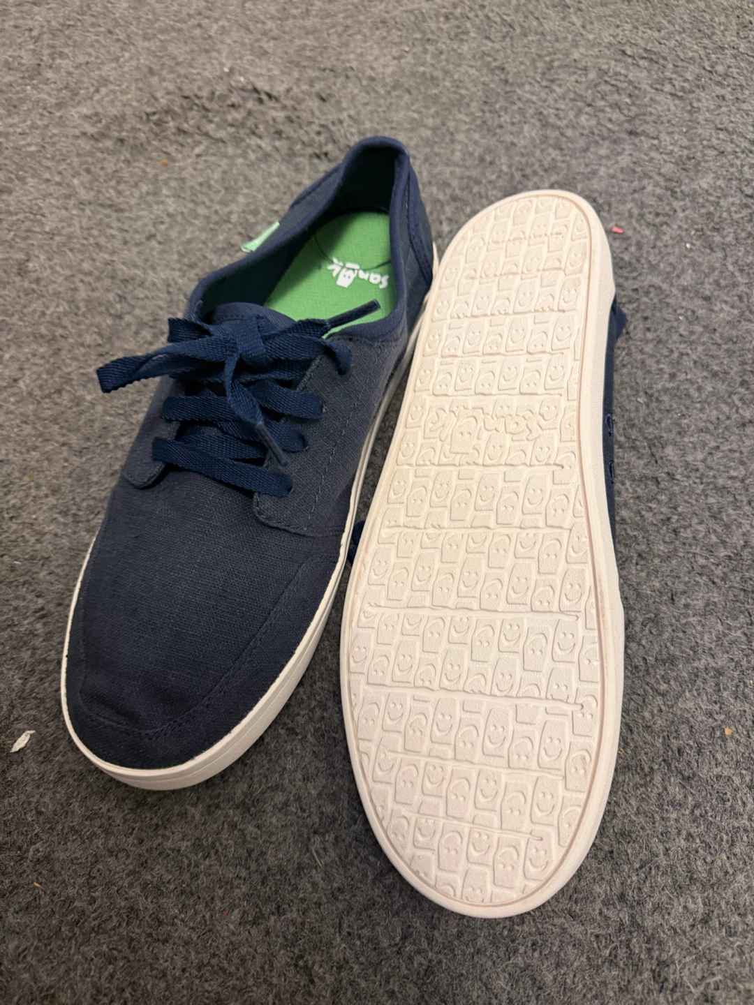 Sanuk Navy Blue Sneakers Size 9 - photo 4