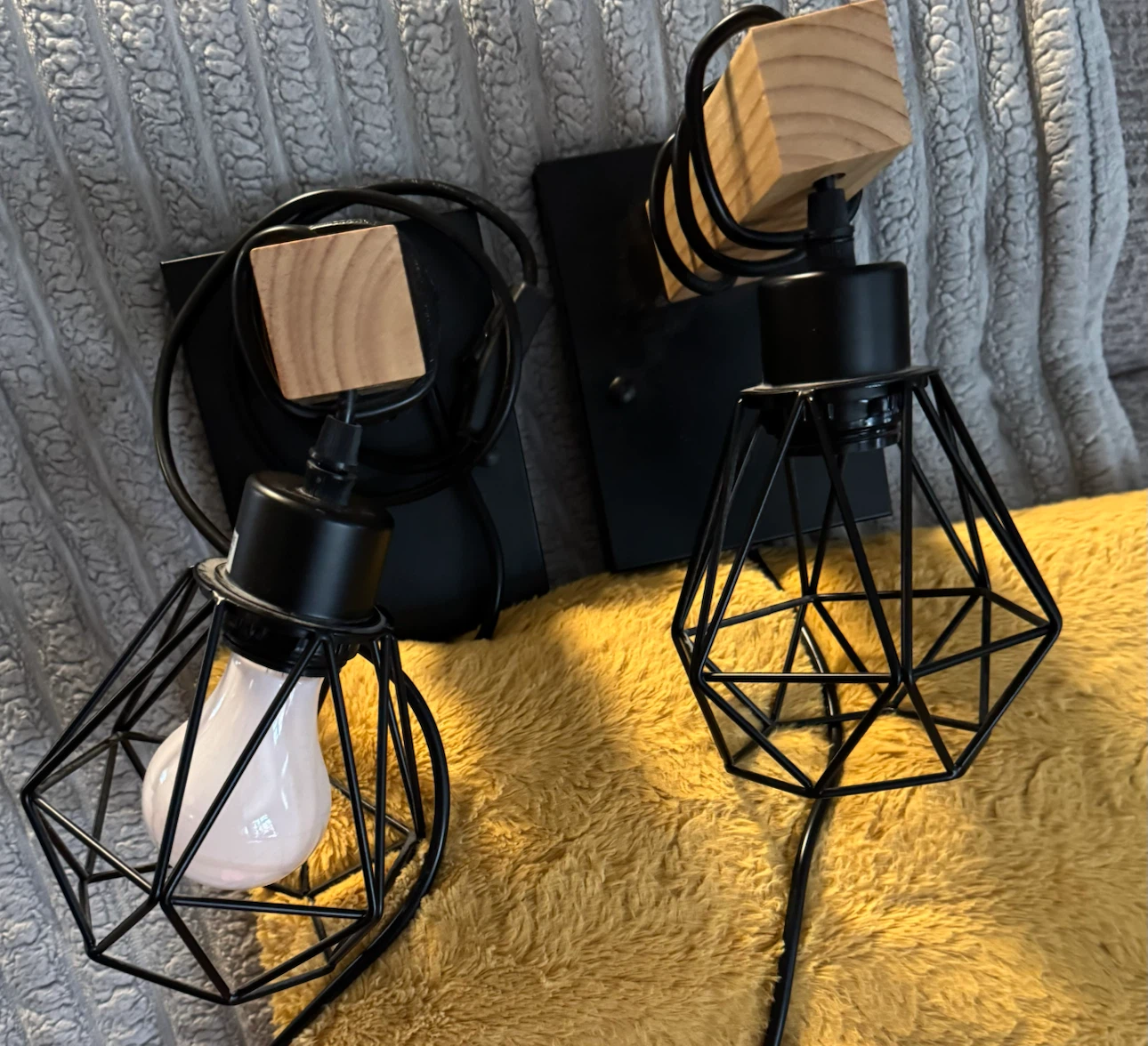 Industrial Style Wall Sconces - Set of 2 - photo 5
