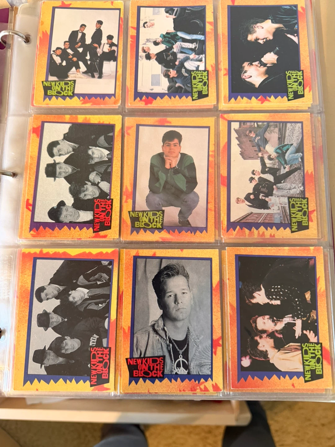 1988/1989 Vintage New Kids on the Block Trading Card Collection - photo 4