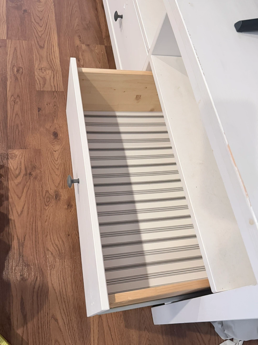 White IKEA Hemnes TV Stand - photo 2