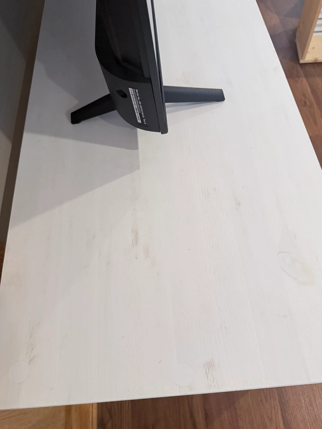 White IKEA Hemnes TV Stand - photo 5