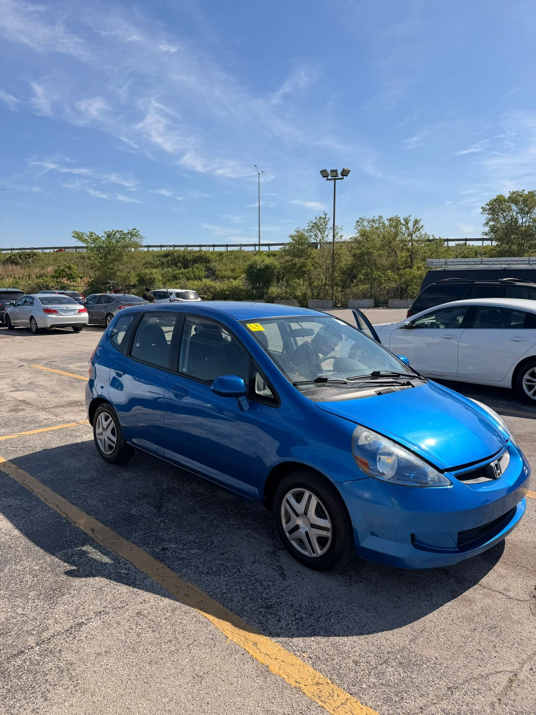Blue Honda Fit Hatchback - photo 2