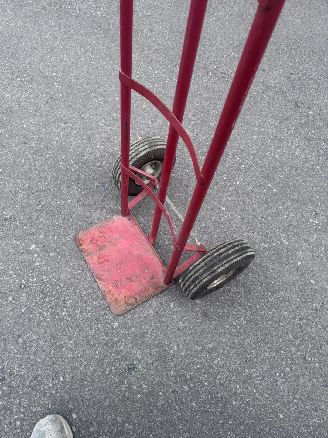 Red Metal Hand Truck - photo 3