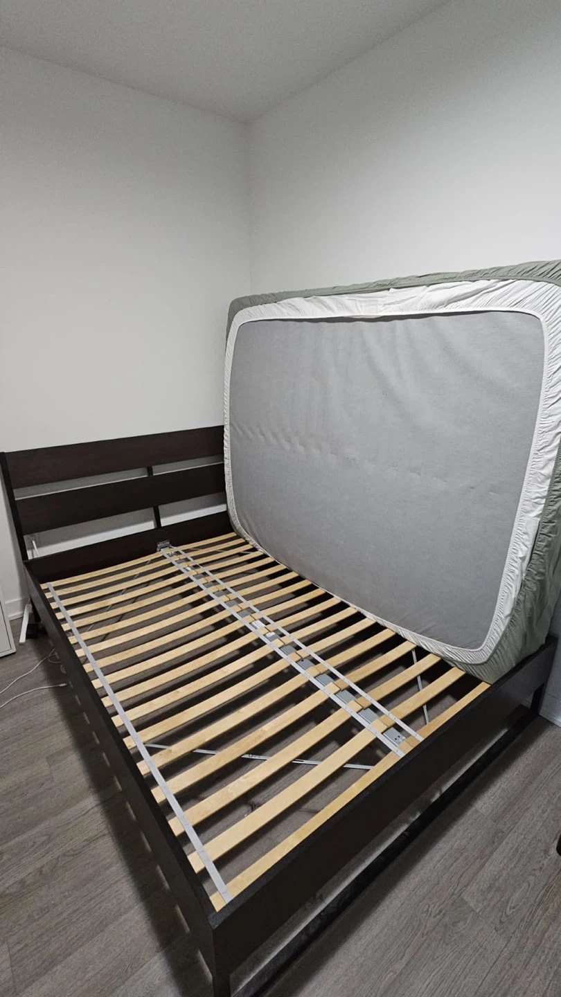 TRYSIL IKEA Bed Frame + Queen Mattress - photo 2