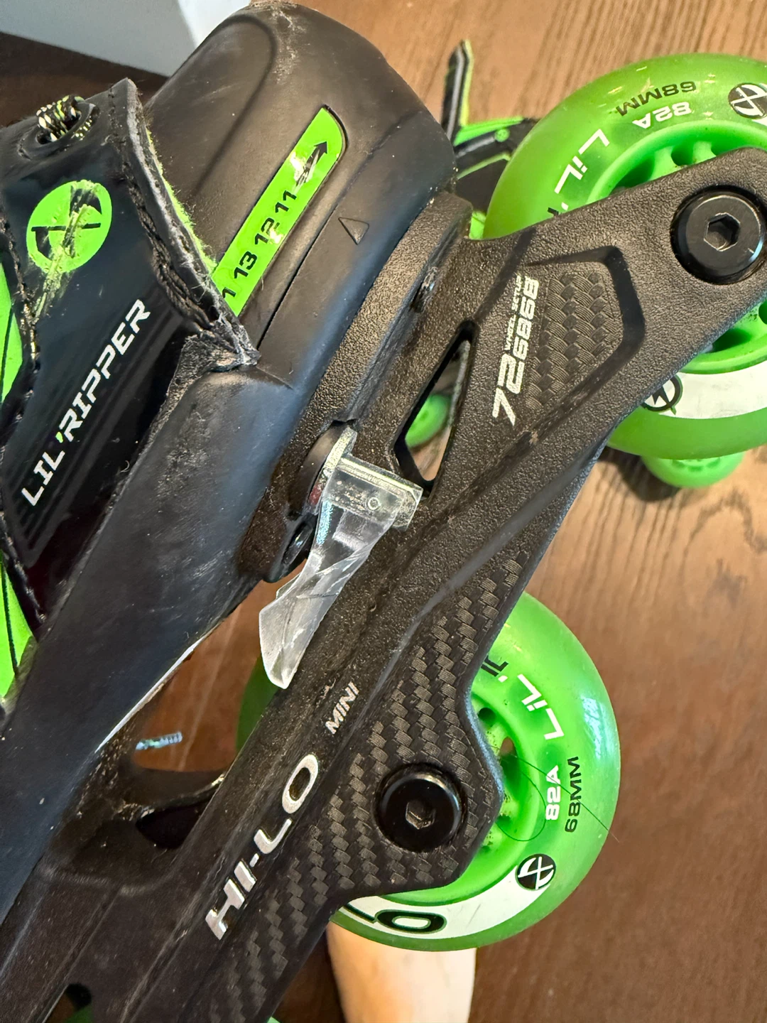 Mission Lil' Ripper Adjustable Inline Skates - photo 4