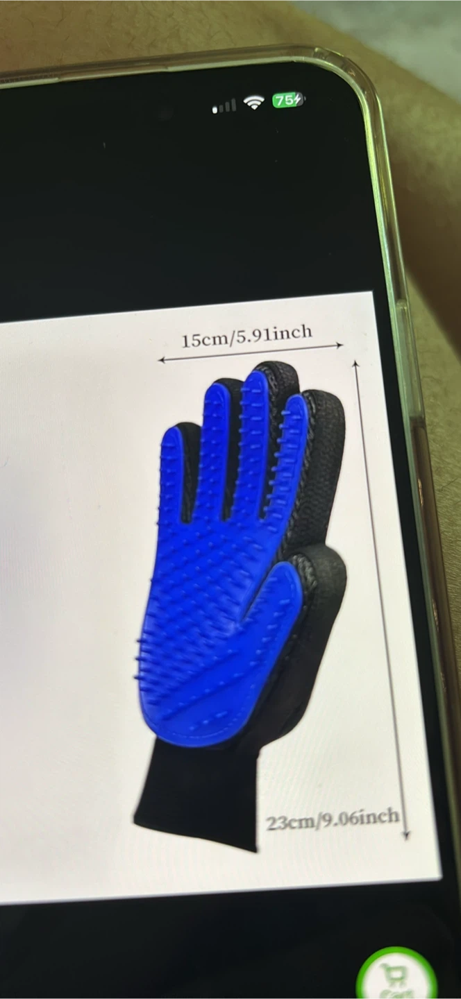 Pet Grooming Brush Glove