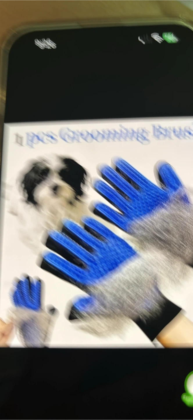Pet Grooming Brush Glove - photo 2