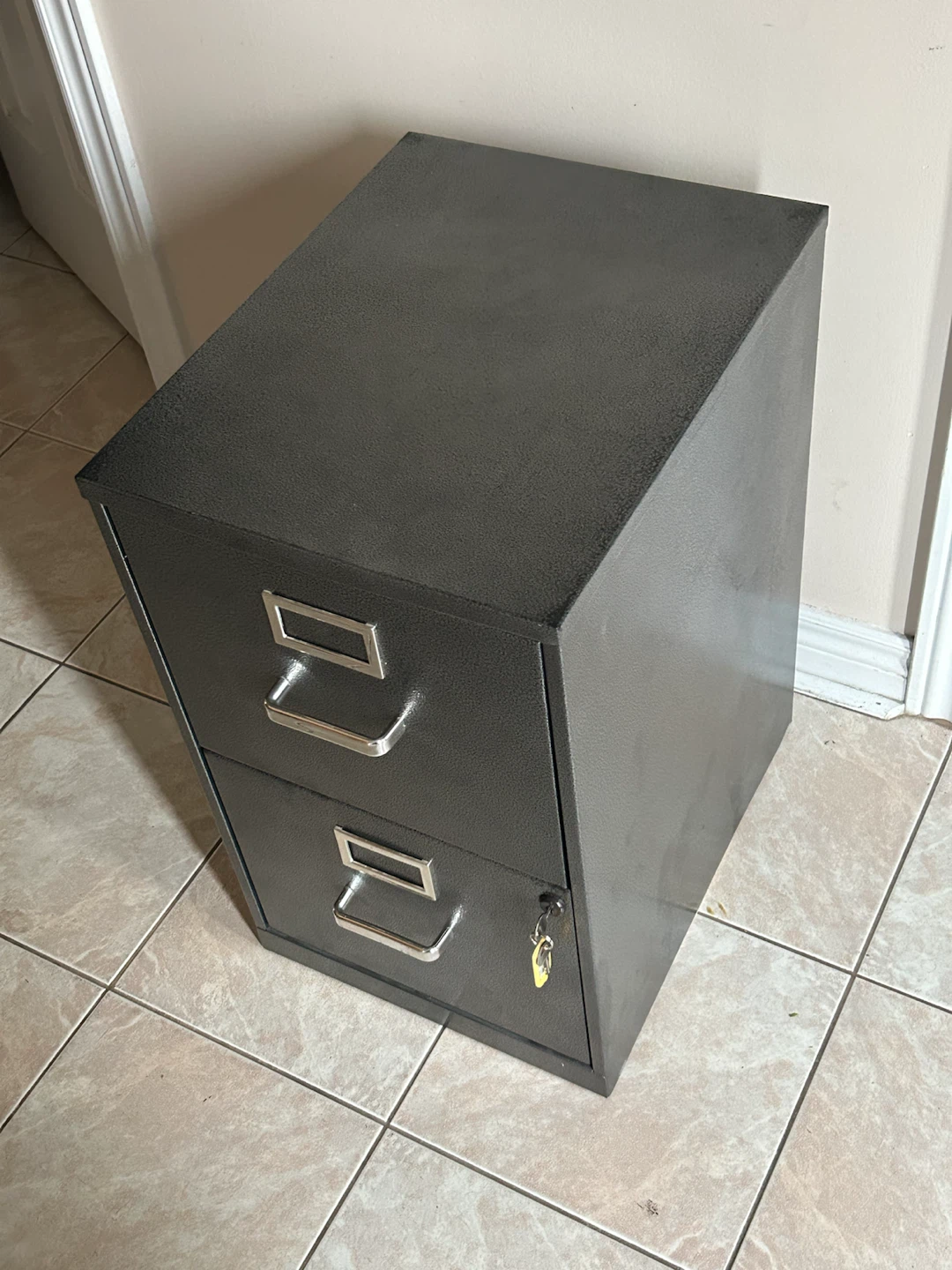 Moustache 2-Drawer Steel Filing Cabinet - photo 2
