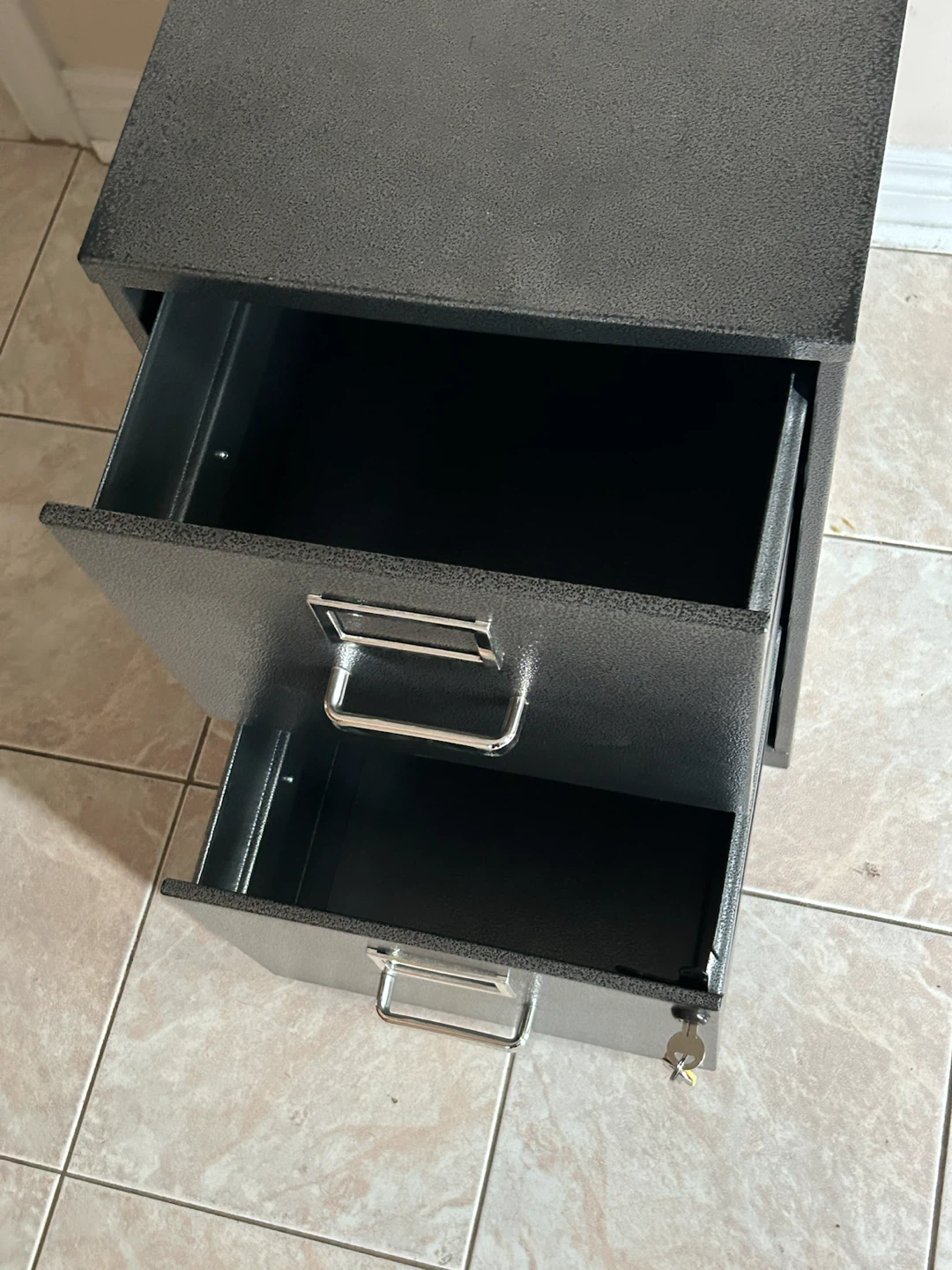 Moustache 2-Drawer Steel Filing Cabinet - photo 3