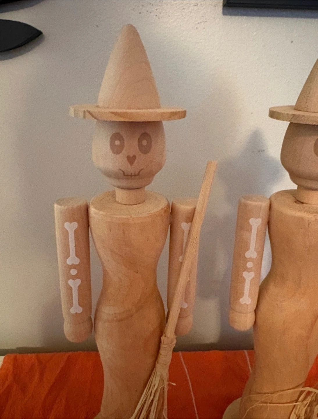 Set of 2 DIY Wood Halloween Nutcrackers - photo 4