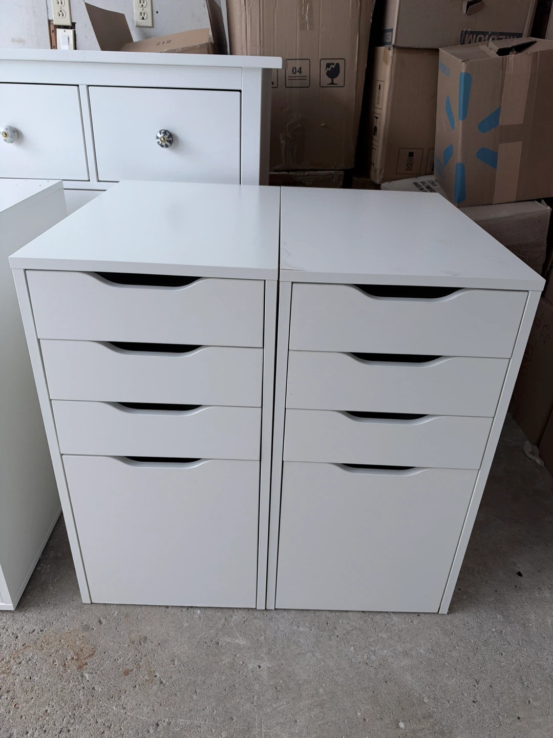IKEA ALEX Drawer Units - White