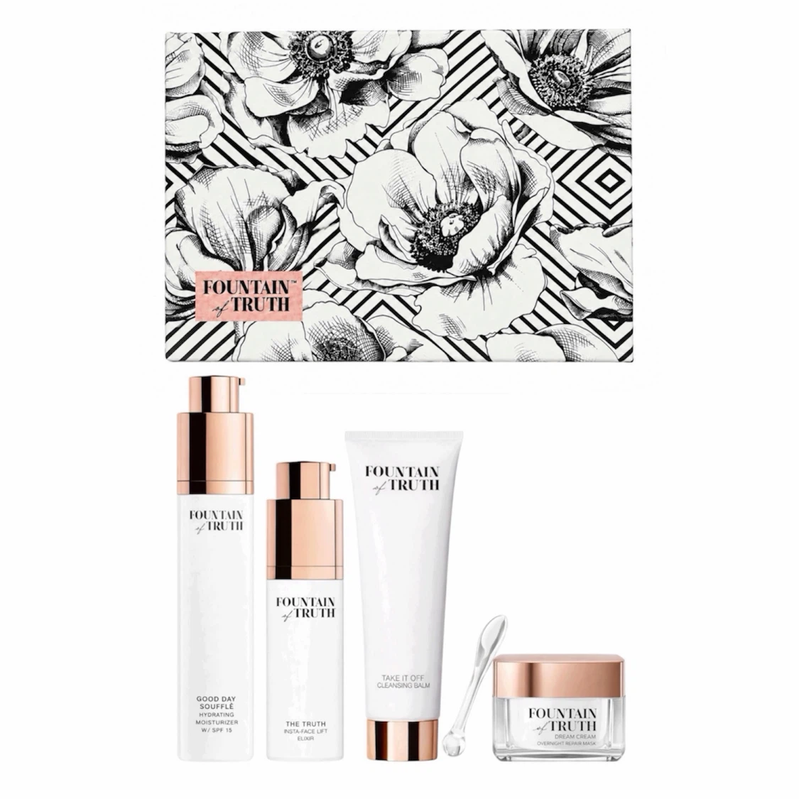 FOUNTAIN OF TRUTH 4PCS SKINCARE SET - BRAND NEW IN BOX