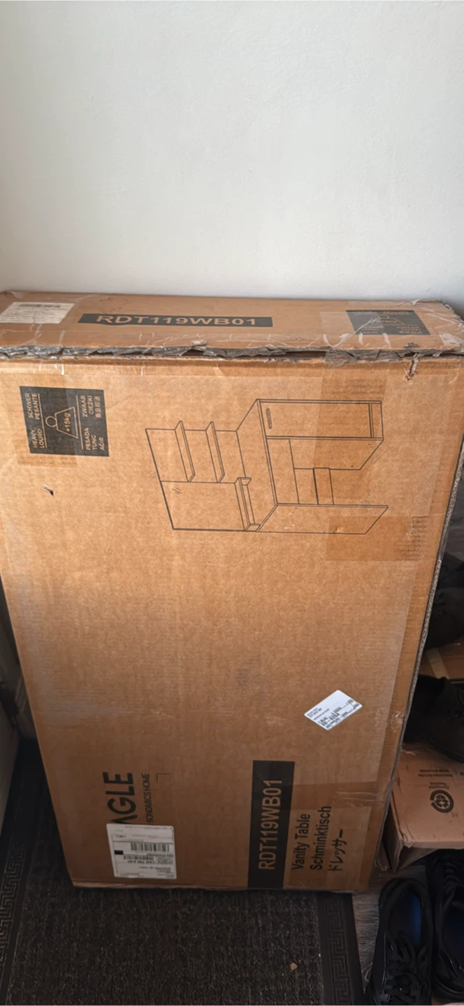 Beautiful Brand New vanity in box Please check caption