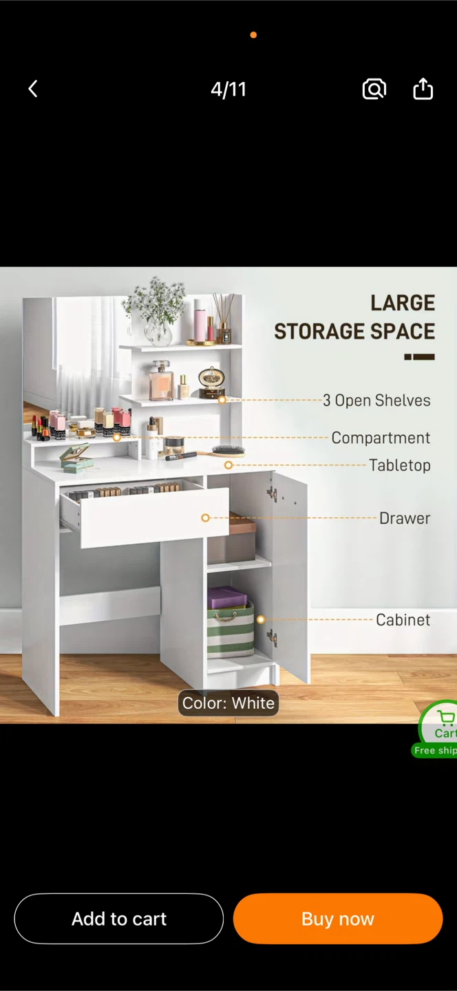 Beautiful Brand New vanity in box Please check caption - photo 3