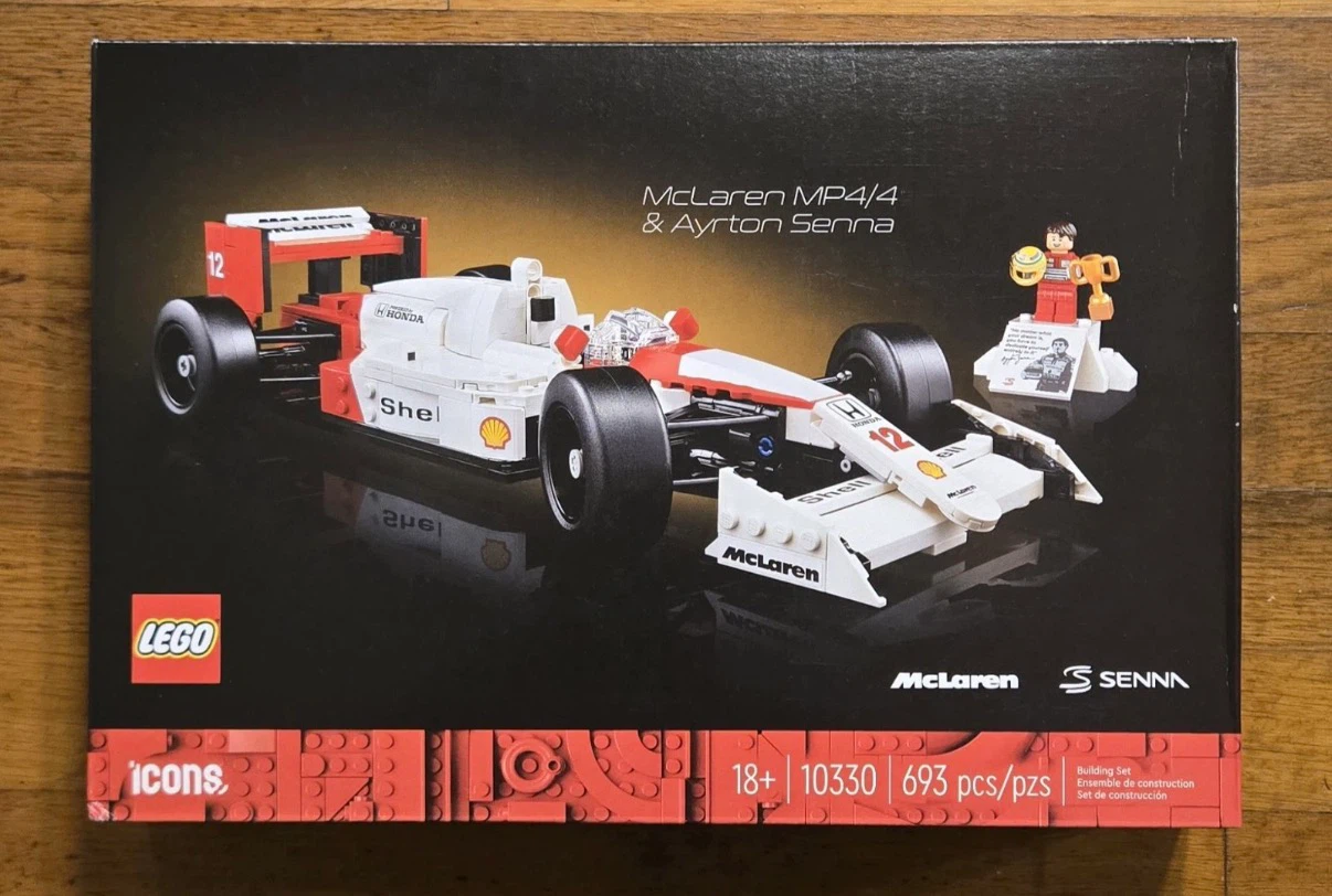 LEGO Icons McLaren MP4/4 & Ayrton Senna 10330