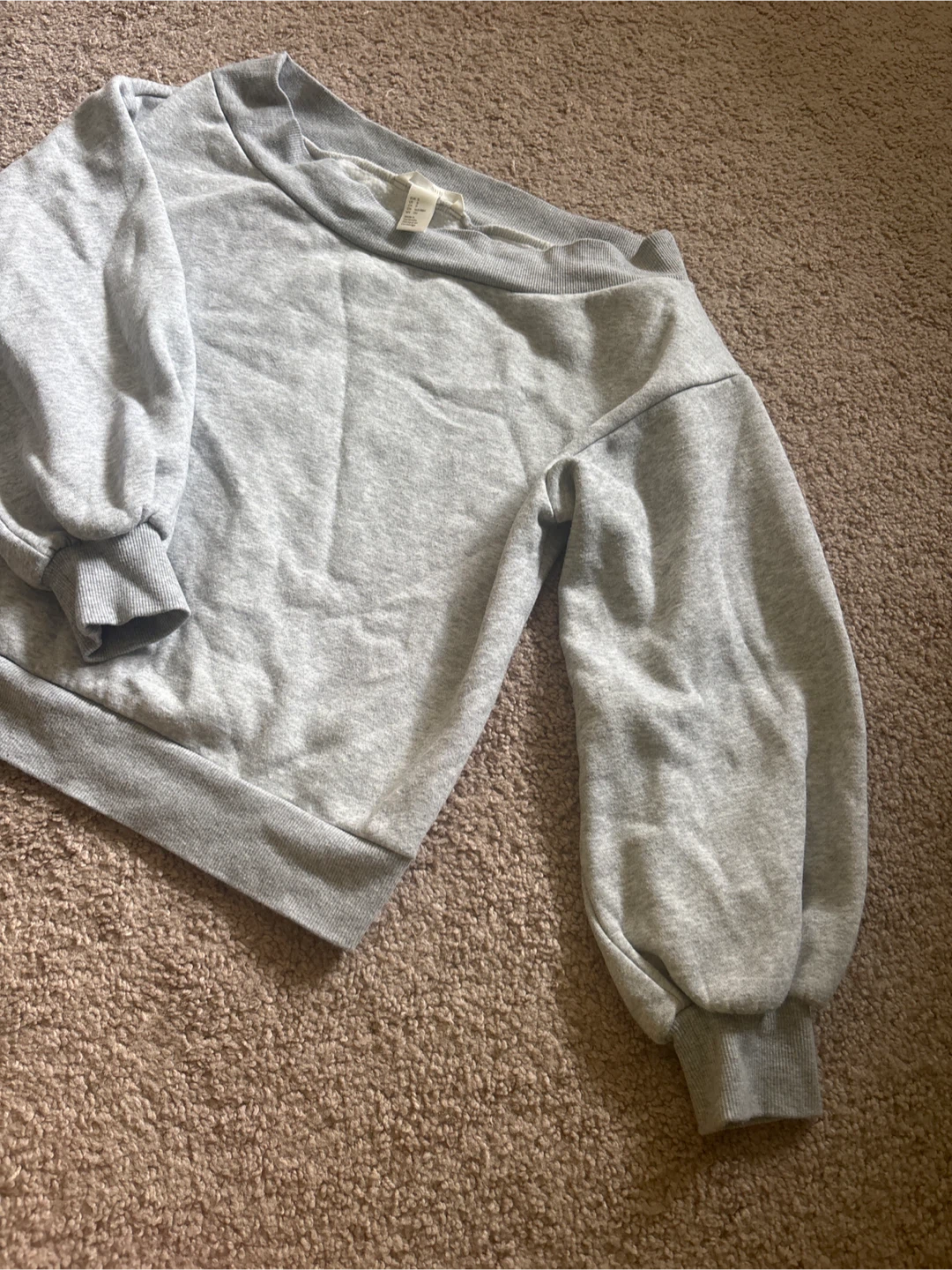 H&M Grey off the shoulder Sweatshirt - photo 2