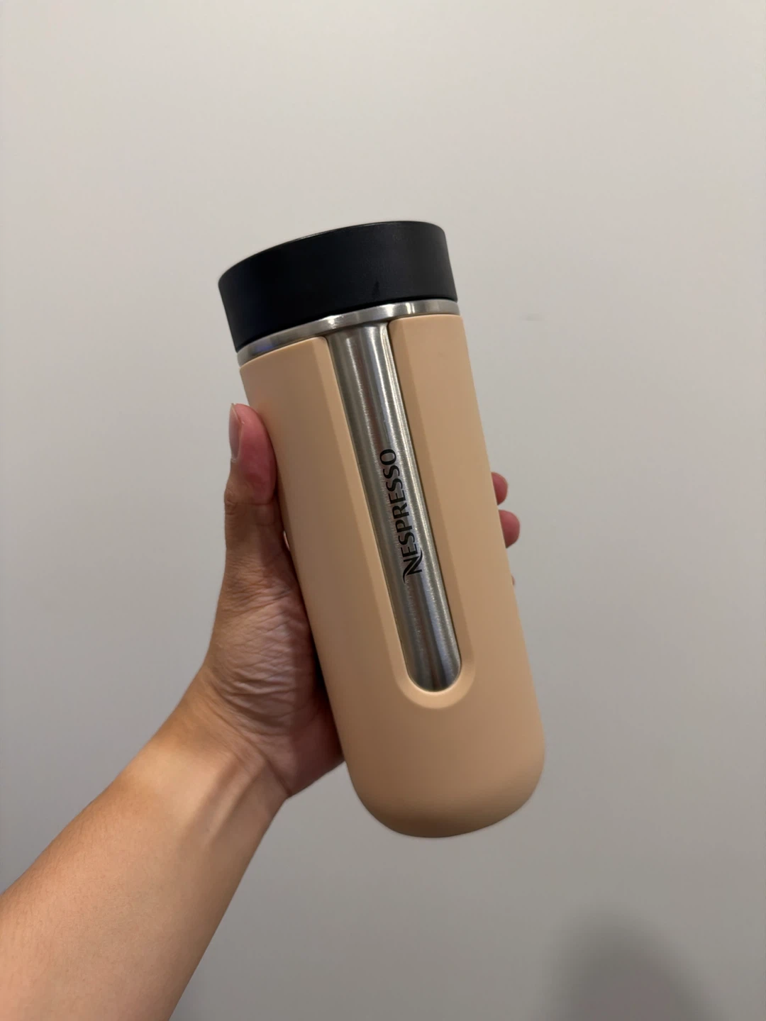 Nespresso Nomad Travel Mug Beige