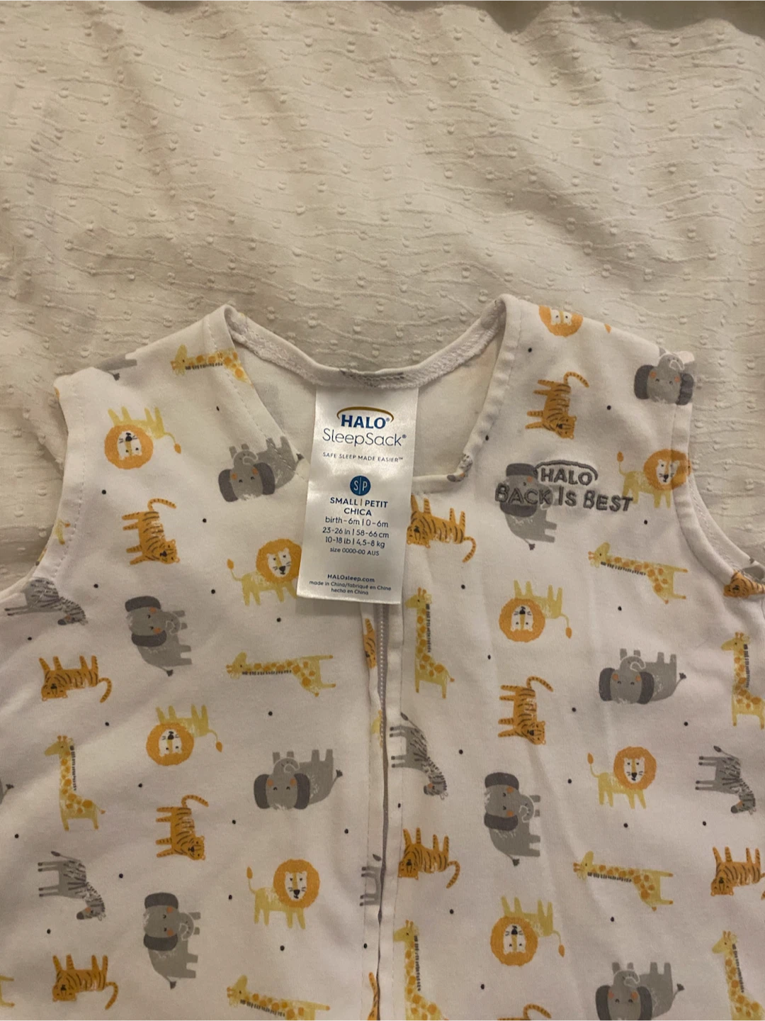 HALO SleepSack Small Safari Print - photo 2