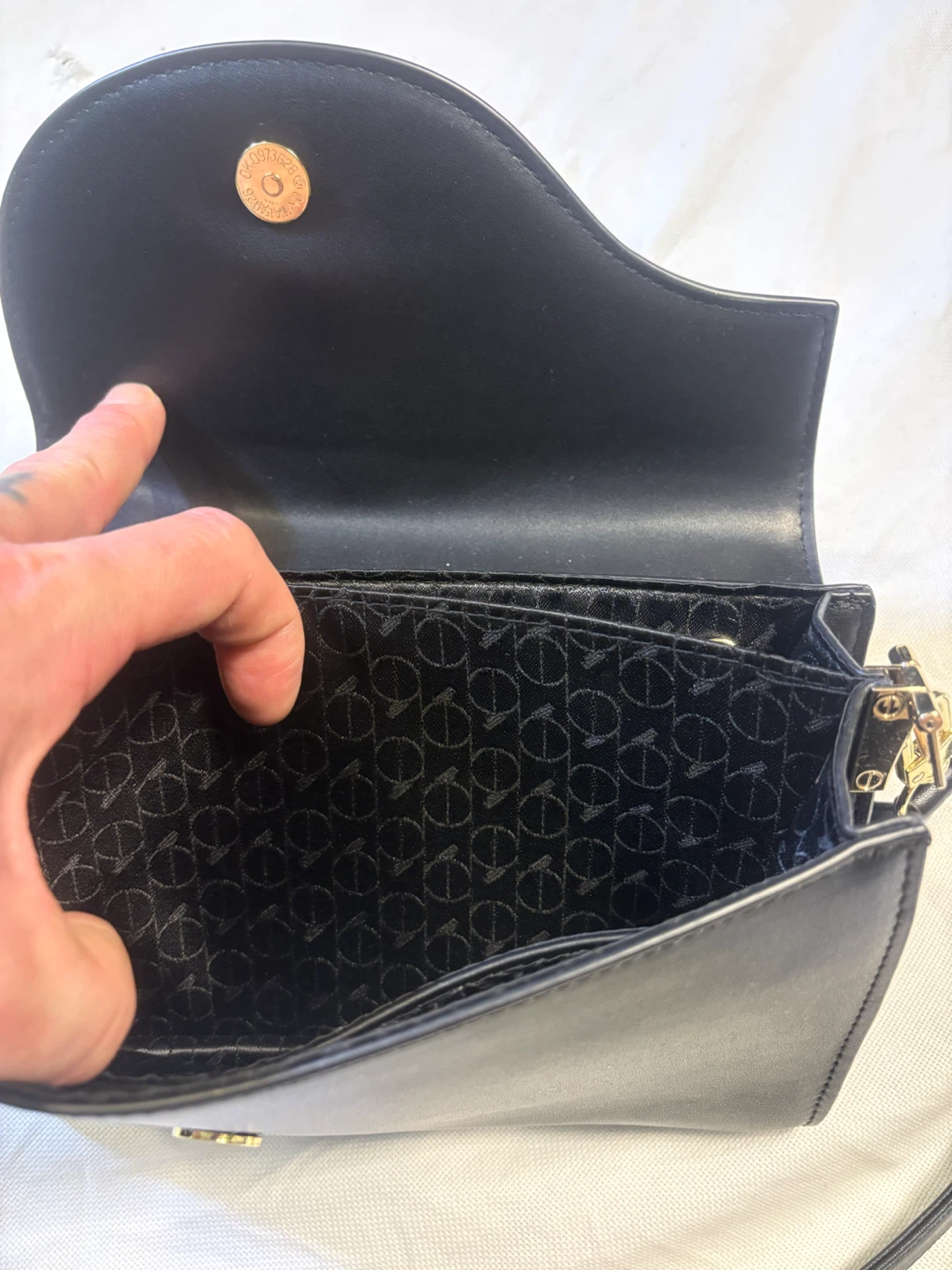 Riona black shoulder bag - photo 4