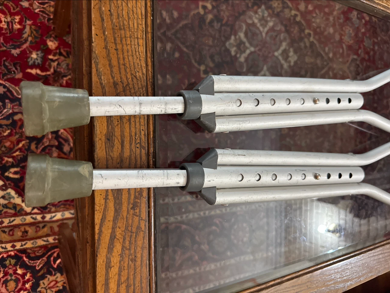Adjustable Aluminum Underarm Crutches - photo 3