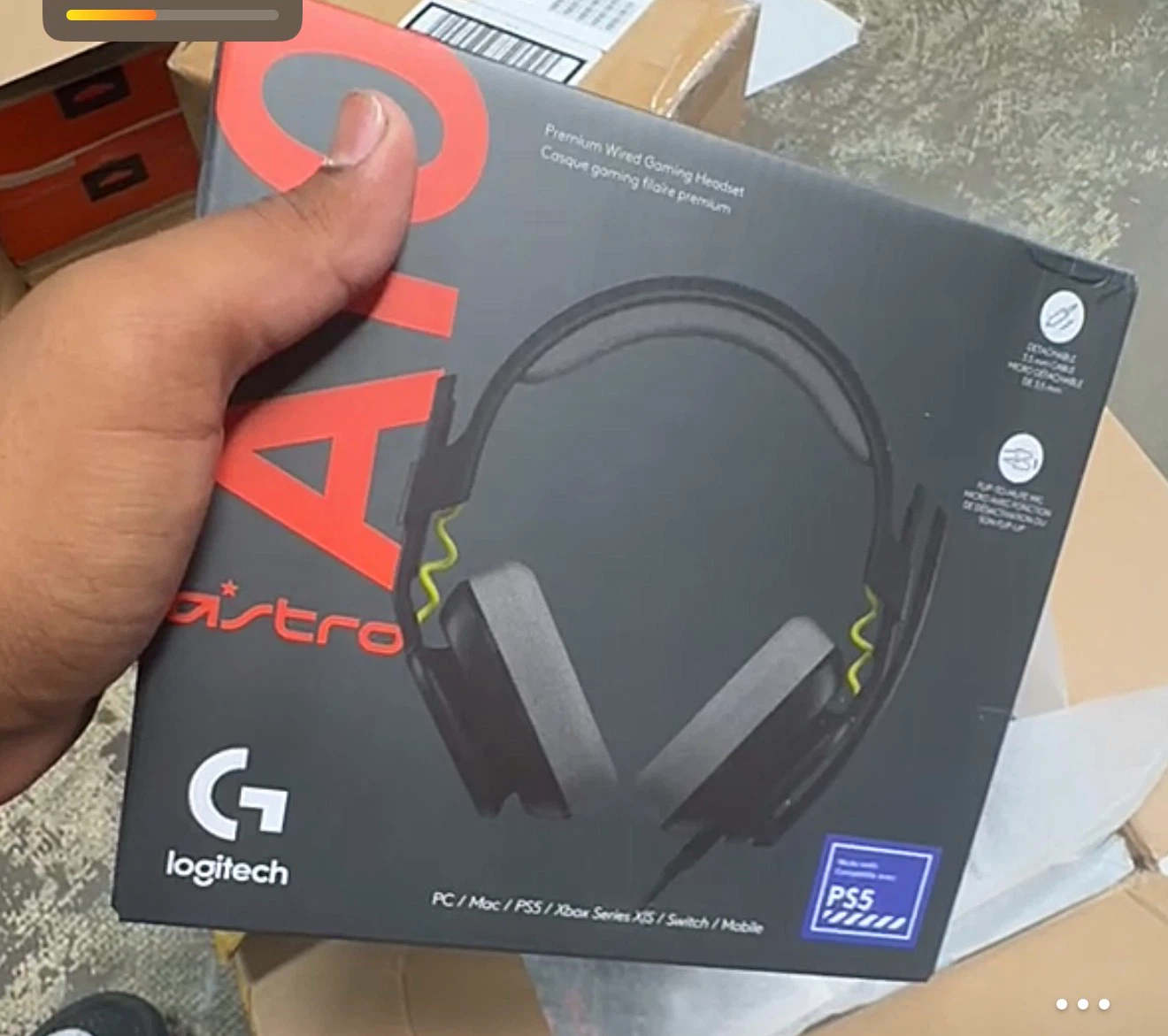 Astro A10 Premium Wired Gaming Headset