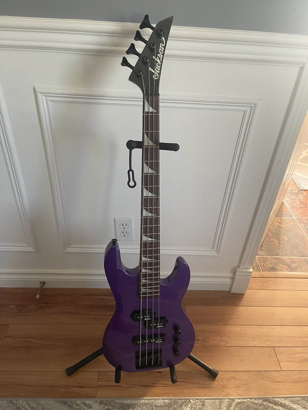 Jackson Electric Bass Guitar - Purple