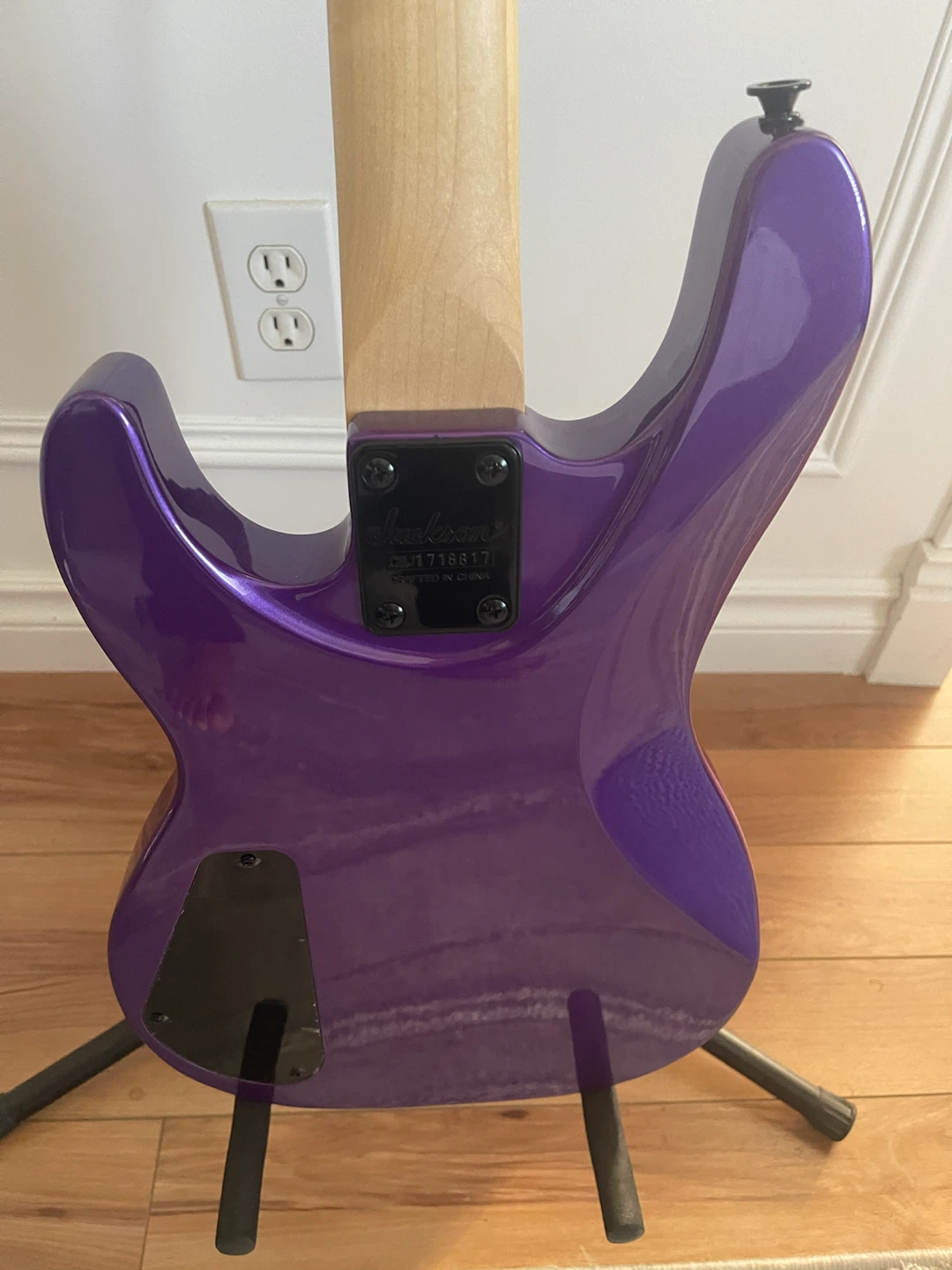 Jackson Electric Bass Guitar - Purple - photo 4