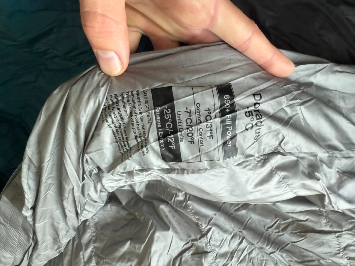 Mountain Equipment Company Doradus -5C Sleeping Bag - photo 5