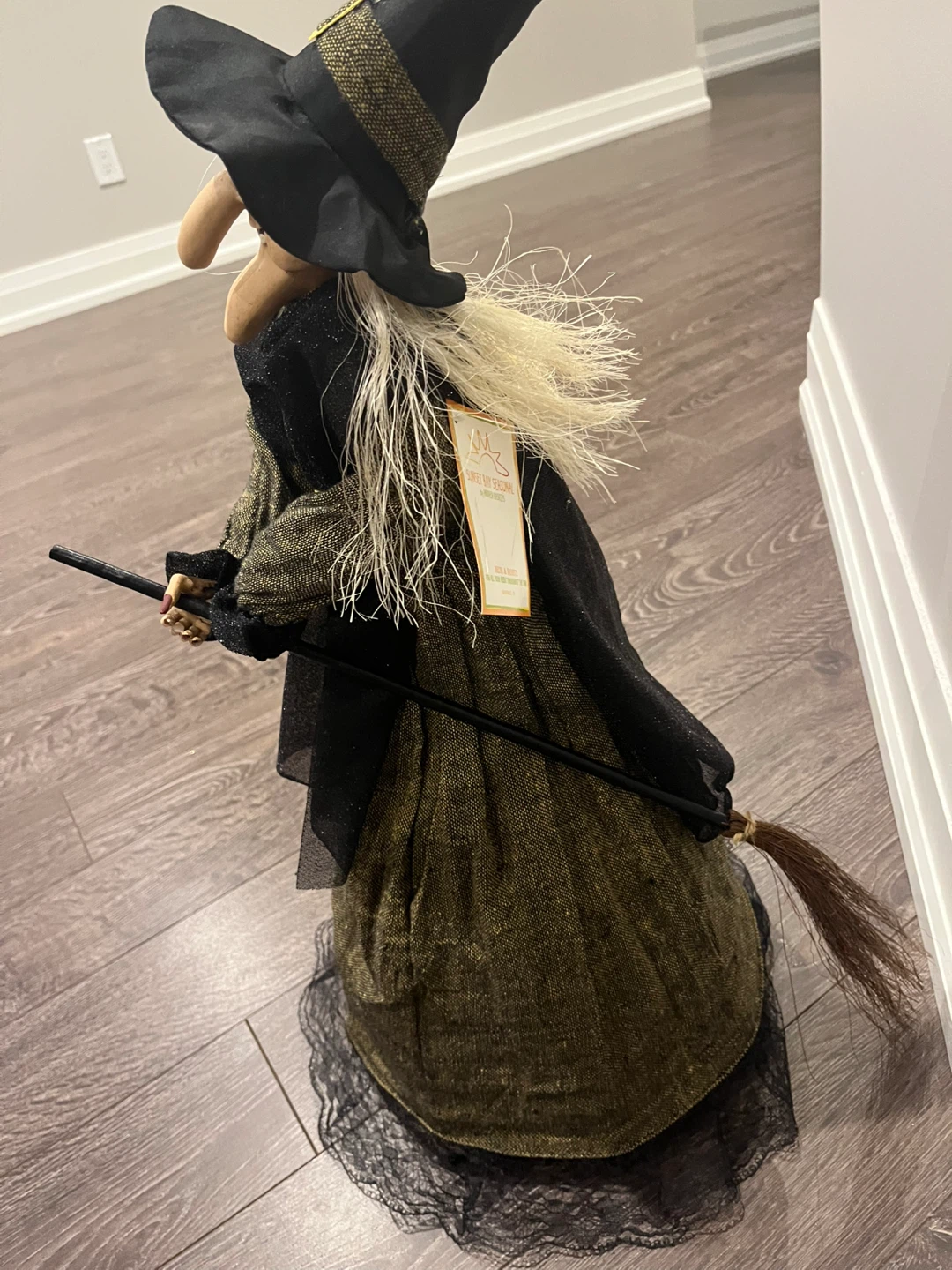 Seasonal Witch Decoration