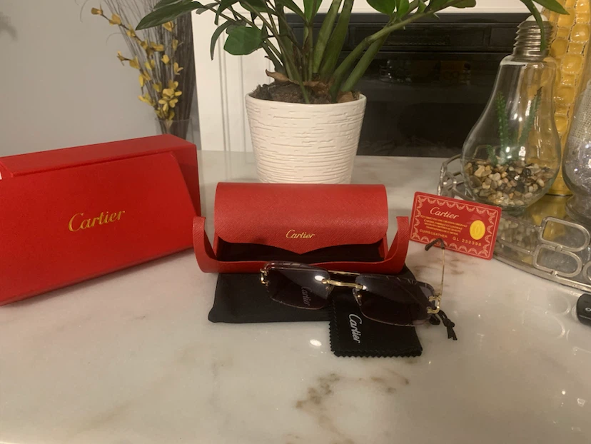New Cartier rimless sunglasses - photo 3