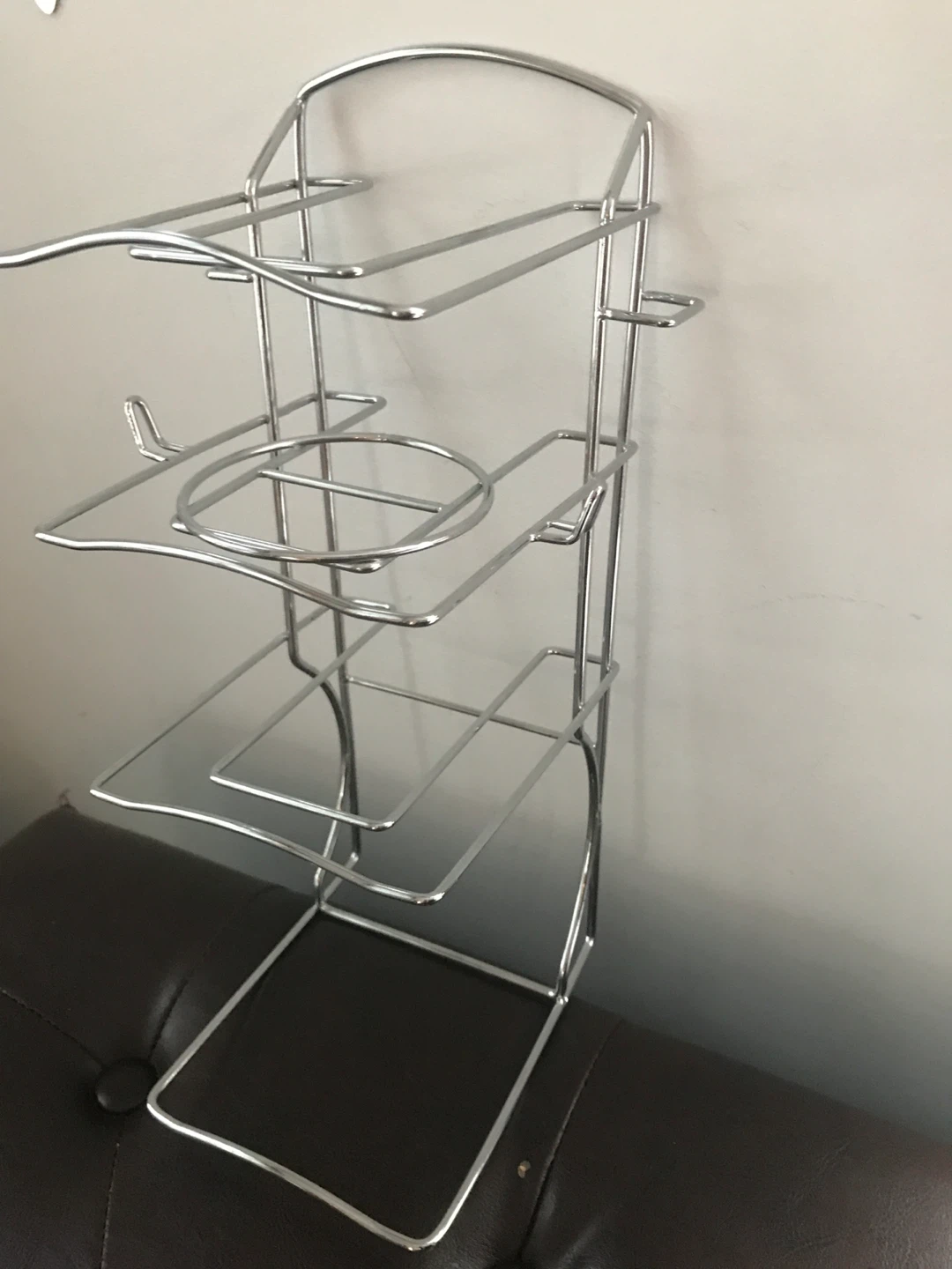Chrome Coffee Pod Storage Tower - photo 2