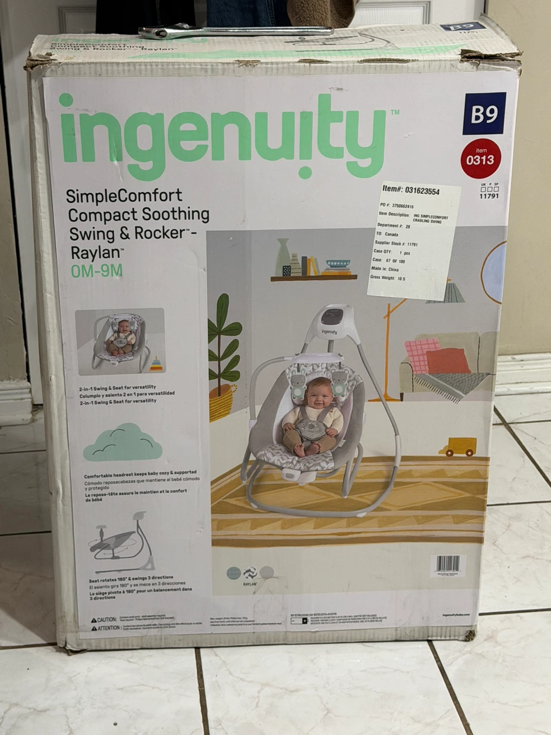 Ingenuity SimpleComfort Swing & Rocker - Raylan - photo 4