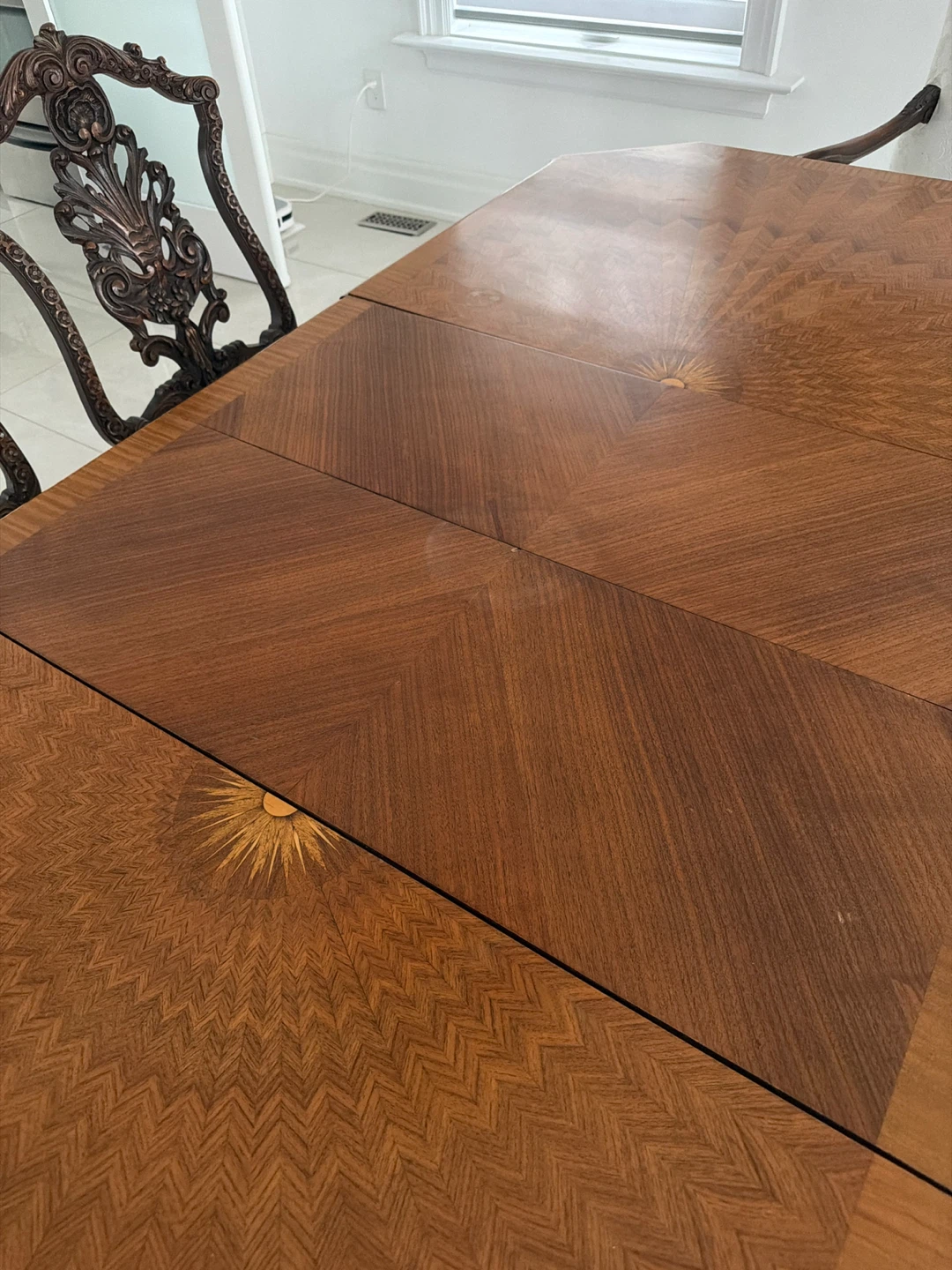 Ornate Wooden Dining Table - photo 3