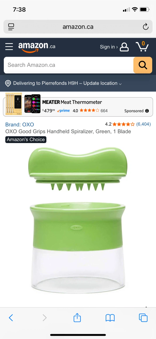OXO Good Grips Handheld Spiralizer - photo 3