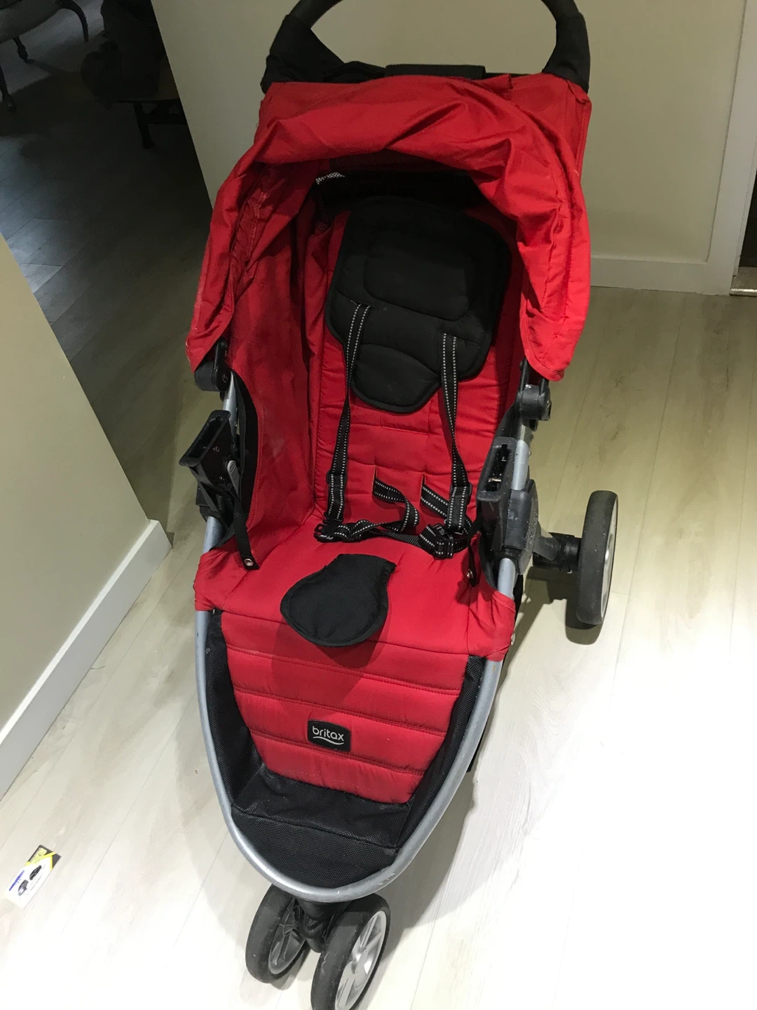 Britax B-Agile Stroller - Red - photo 3