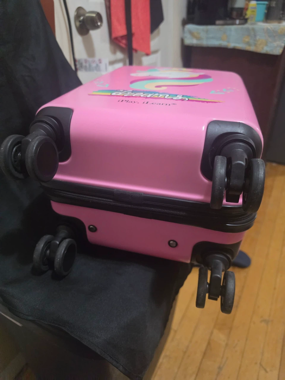 Kids Unicorn Rolling Suitcase - photo 3