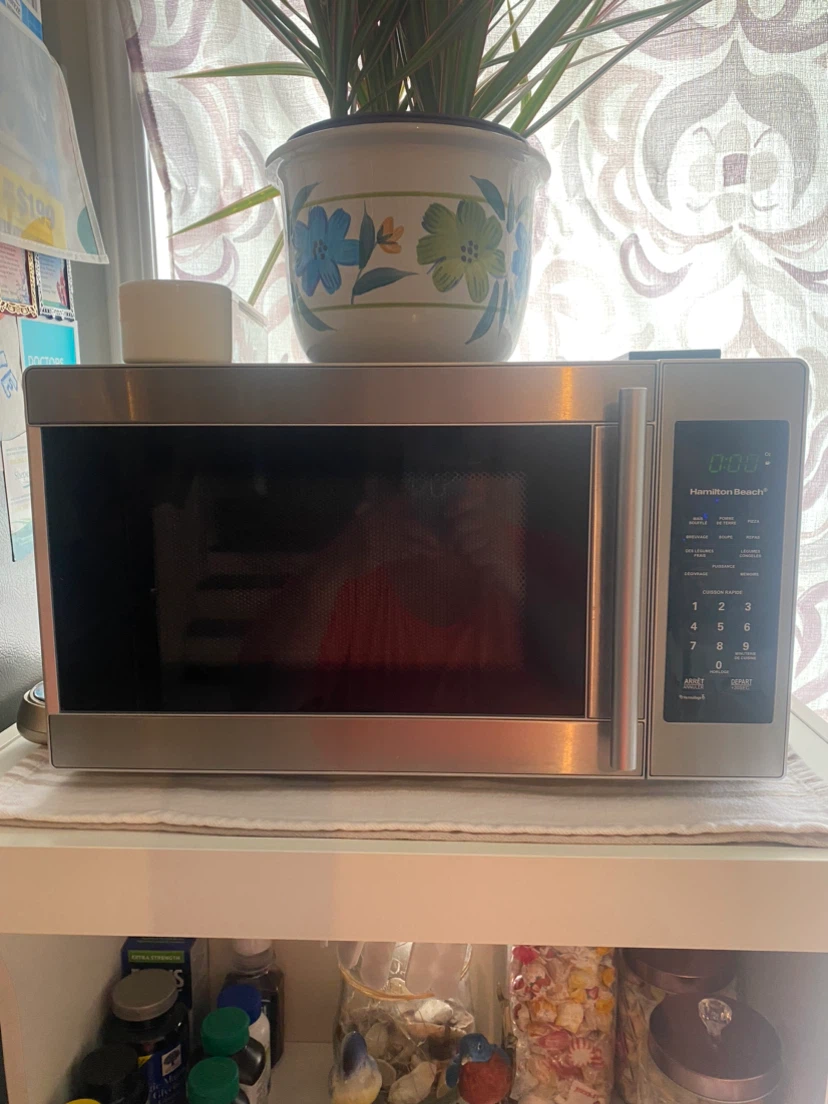 Hamilton Beach Stainless Steel Microwave