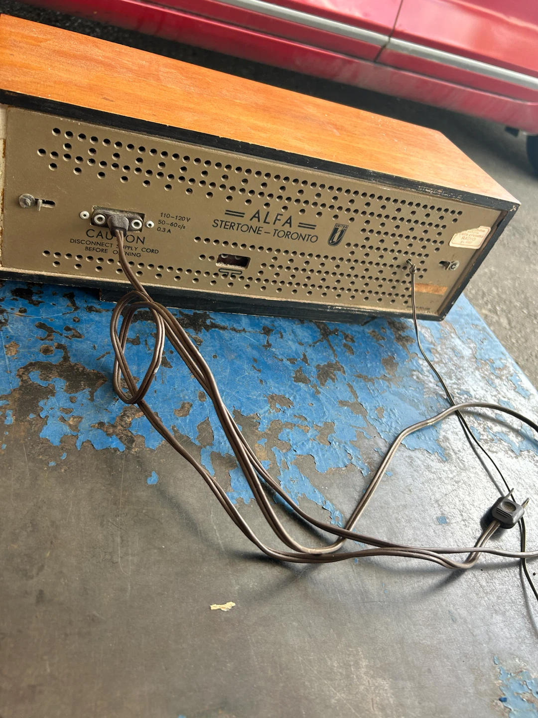 very rare alfa stereo radio (working) - photo 2