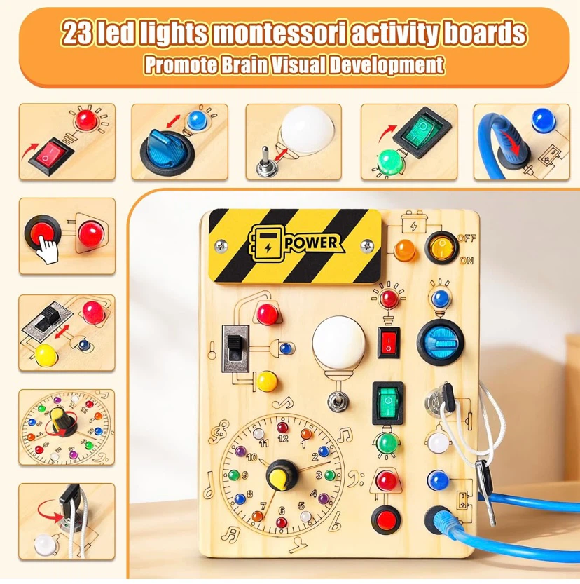 New Lights Busy Board - photo 4