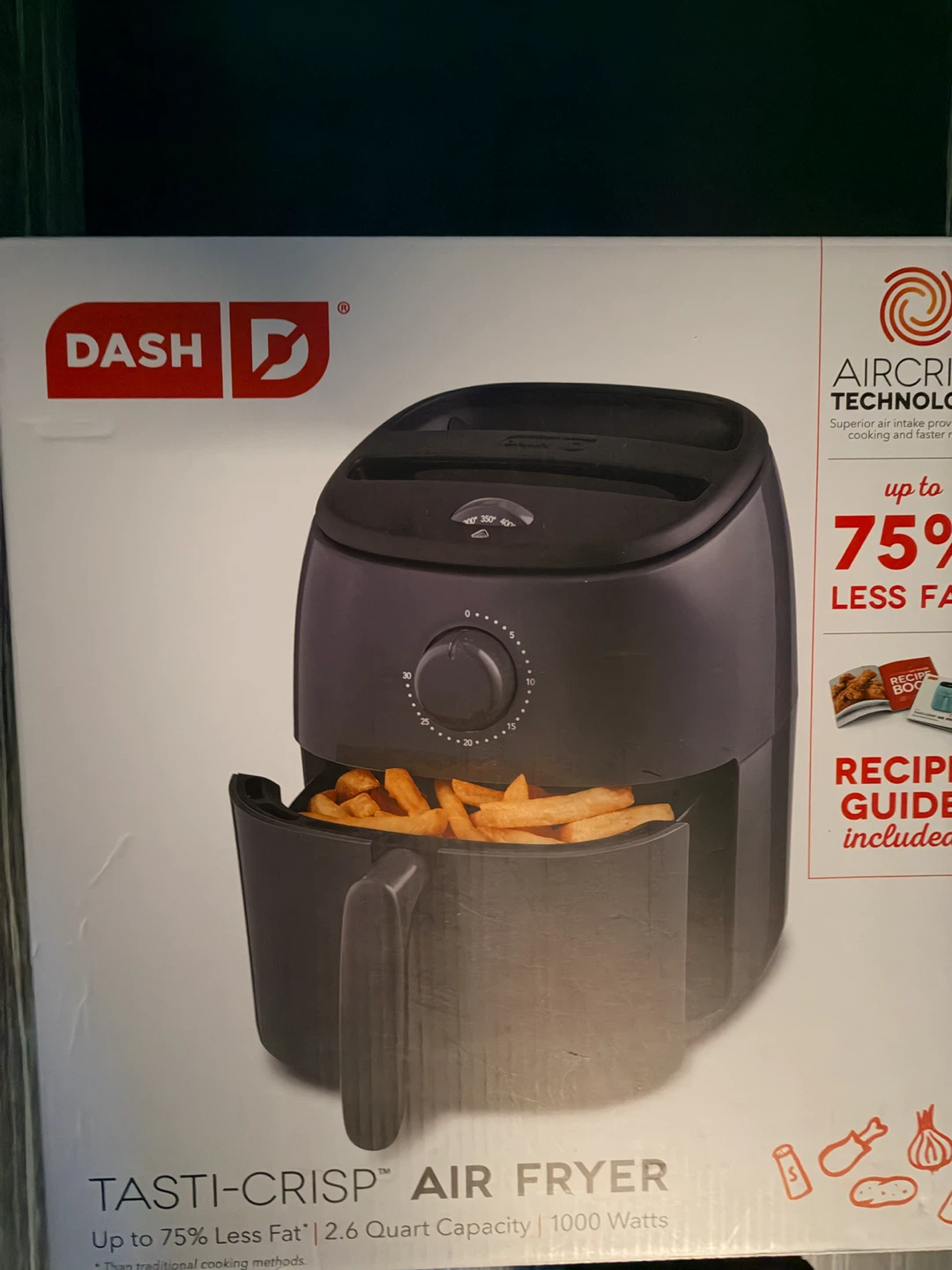 Brand New DASH Tasti-Crisp 2.6QT Air Fryer – Never Used