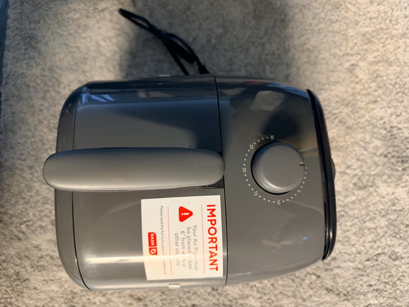 Brand New DASH Tasti-Crisp 2.6QT Air Fryer – Never Used - photo 4