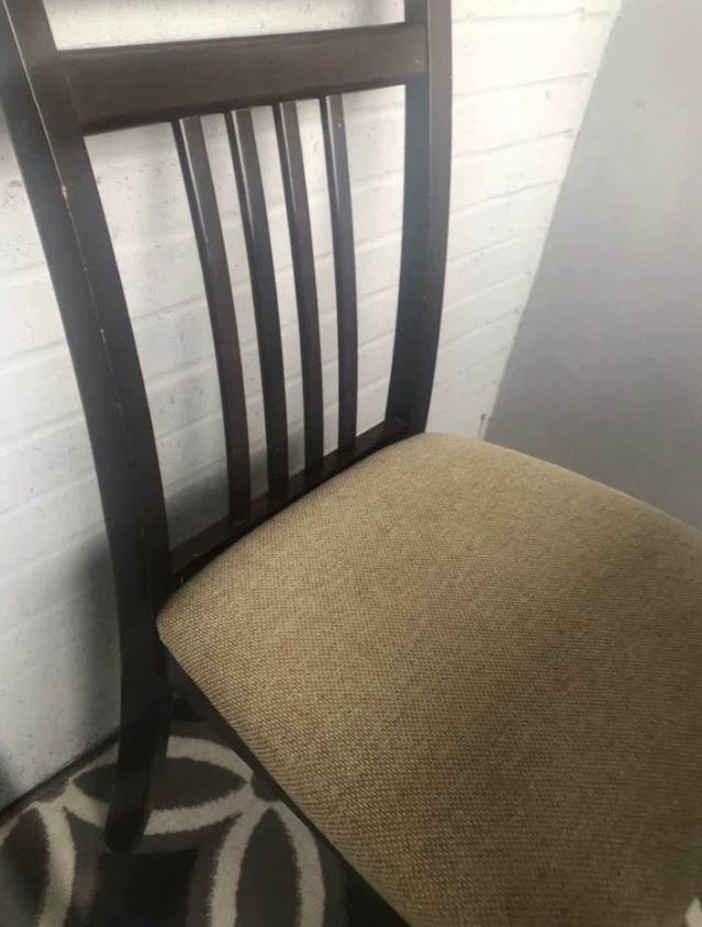 Dark Brown Table and One Chair Set - photo 4