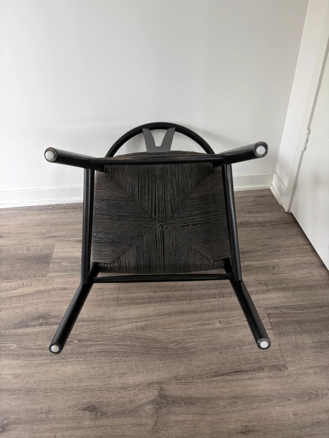EQ3- Black Wishbone Chair - photo 5