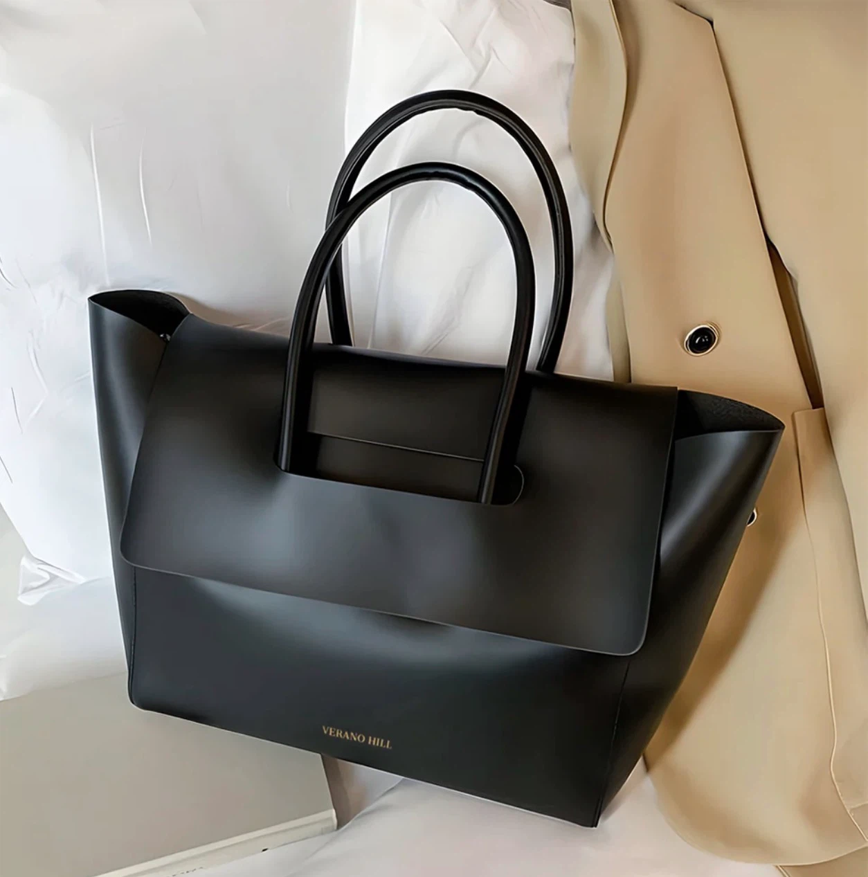 Brand New Verano Hill Katherine Retro Tote Bag