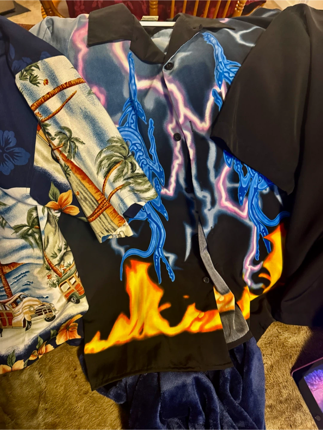 Men’s Hawaii Dress Shirts and Vegas Gambling Shirt. XL - photo 3