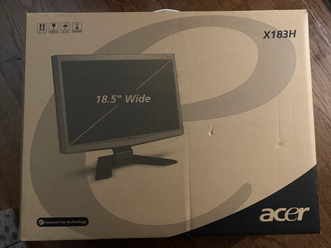 Acer X183H 18.5" Widescreen Monitor